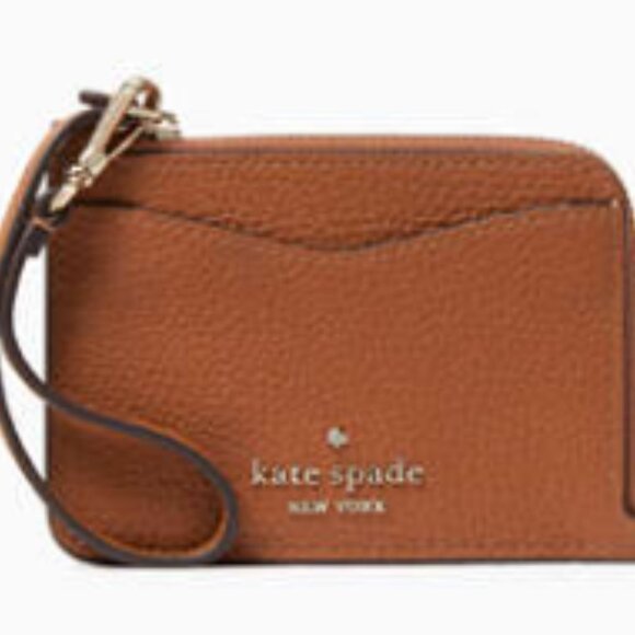 Kate Spade Leila Belt Bag Fanny Pack & Matching Wristlet Bundle Warm Gingerbread - Picture 5 of 15
